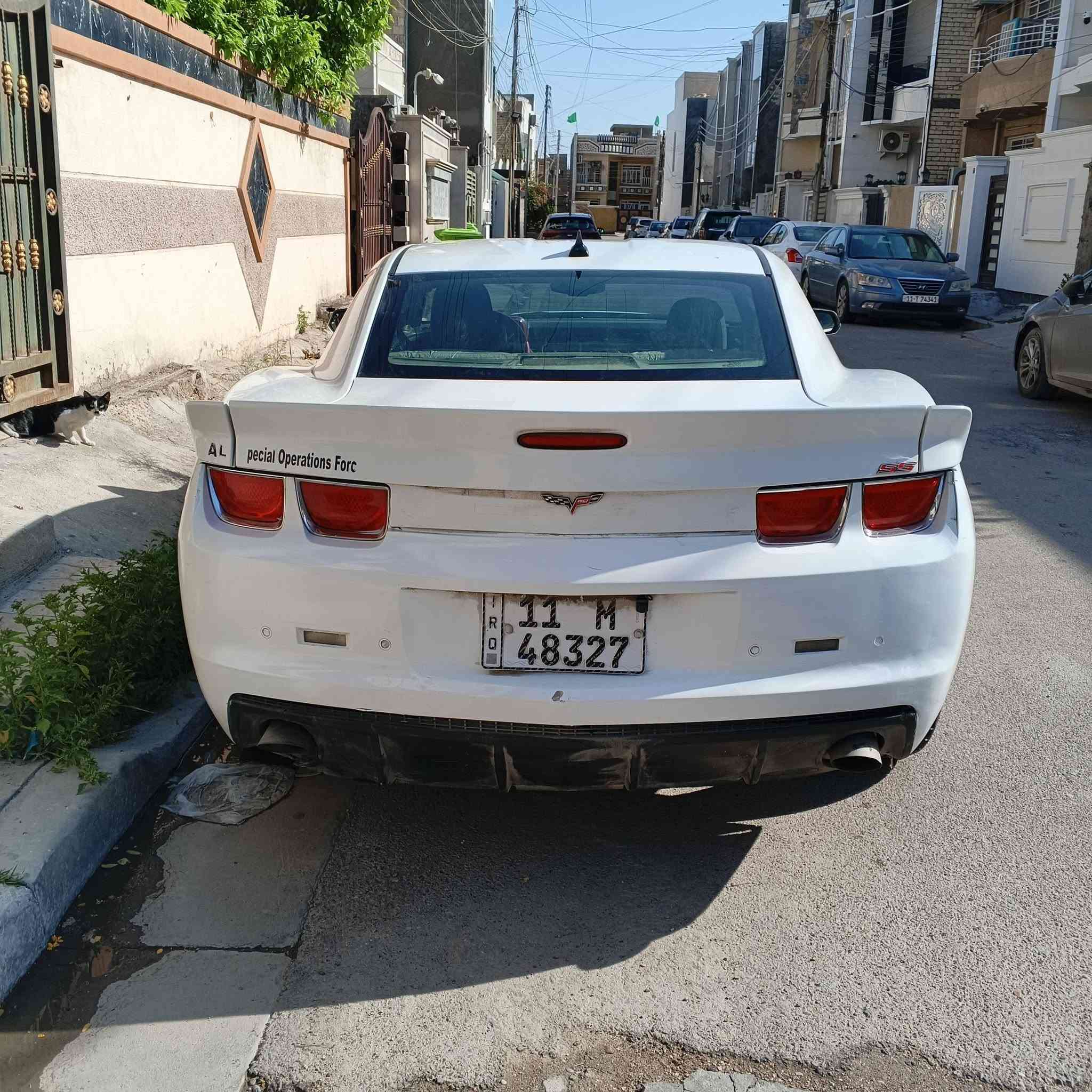 للبيع كمارو 2011 رقم بغداد الجديد
تخم تاير جديد 
باتري جديد 
شاشة كامرة 
كير محرك بحالة حيدة 
صدر جيد
بجم zl1
منظومة زنون 
بسعر 81 
العنوان بغداد 
هاتف ***********
