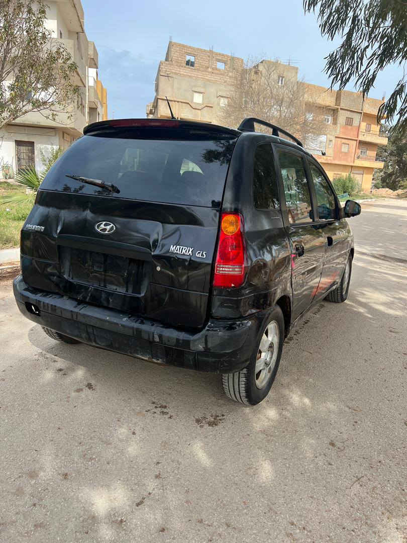 السلام عليكم زبائننا الكرام
 بسم الله توكلنا علي لله
✅ السعر 🔥 5.800🔥
✅الـنــــــوع:  هيونداي
✅ ماتركس
✅اللون :   ... اسود
✅ كنبيو عادي
✅السنــــــة : 2006
✅سعـــة المحرك : 1.6
✅ 0927802958
مكان بنغازي


**إذا كنت صاحب هذا الإعلان وتريد حذفه لأي سبب، رجاءا أرسل رسالة إلى الدعم الفني**