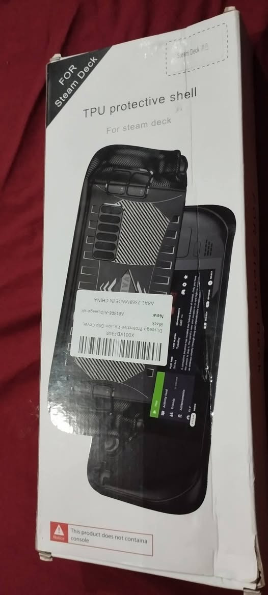 🔴كفر حماية steam deck 
اصلي 
جديد
 السعر ٧ الاف


**إذا كنت صاحب هذا الإعلان وتريد حذفه لأي سبب، رجاءا أرسل رسالة إلى الدعم الفني**