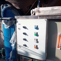 محطة إيطالية ميز ستيل ٥٠٠ لتر بالساعه كاملة شغاله استعمال قليل موقع بغ...