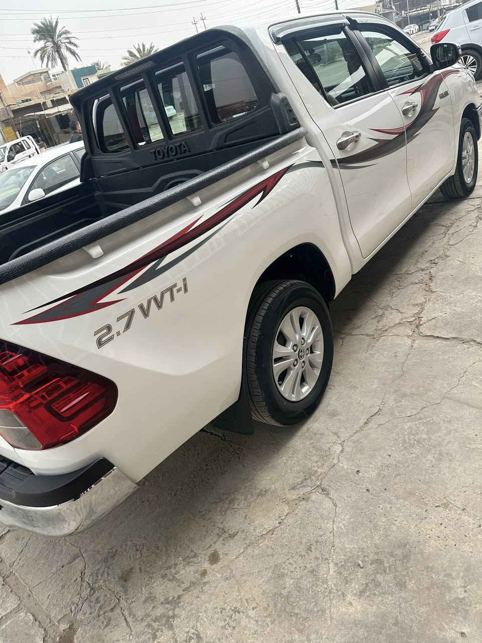 تيوتا هايلوكس ٢٠٢٣ كويتي مكفول كفاله عامه سعر ٢٧٥ وبي مجال
رقم صلاح الدين سنويه مجدده مكفول فقط رصعه بلباب 
تحويل مباشر للاستفسار ***********
مكان سامراء
