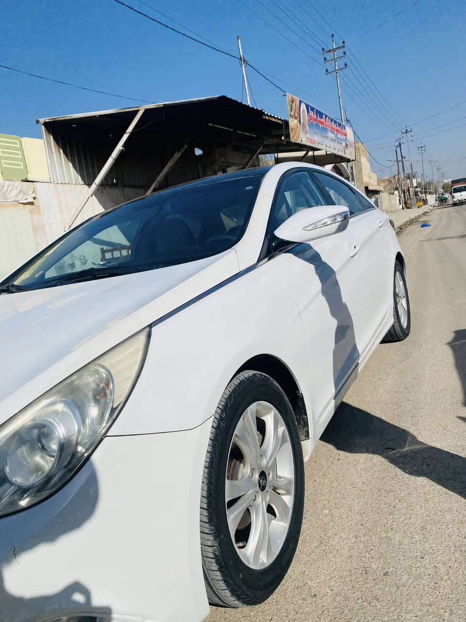 السلام عليكم ورحمة الله 

سوناتا  2011 بانوراما خليجي كلين تايتل.
2400 دوش 
رقم سليمانية شمالي
أبيض صافي مابي صبغ ولا ضربة
الصور واضحة 

السعر : 110$ بي مجال للشراي

***********
