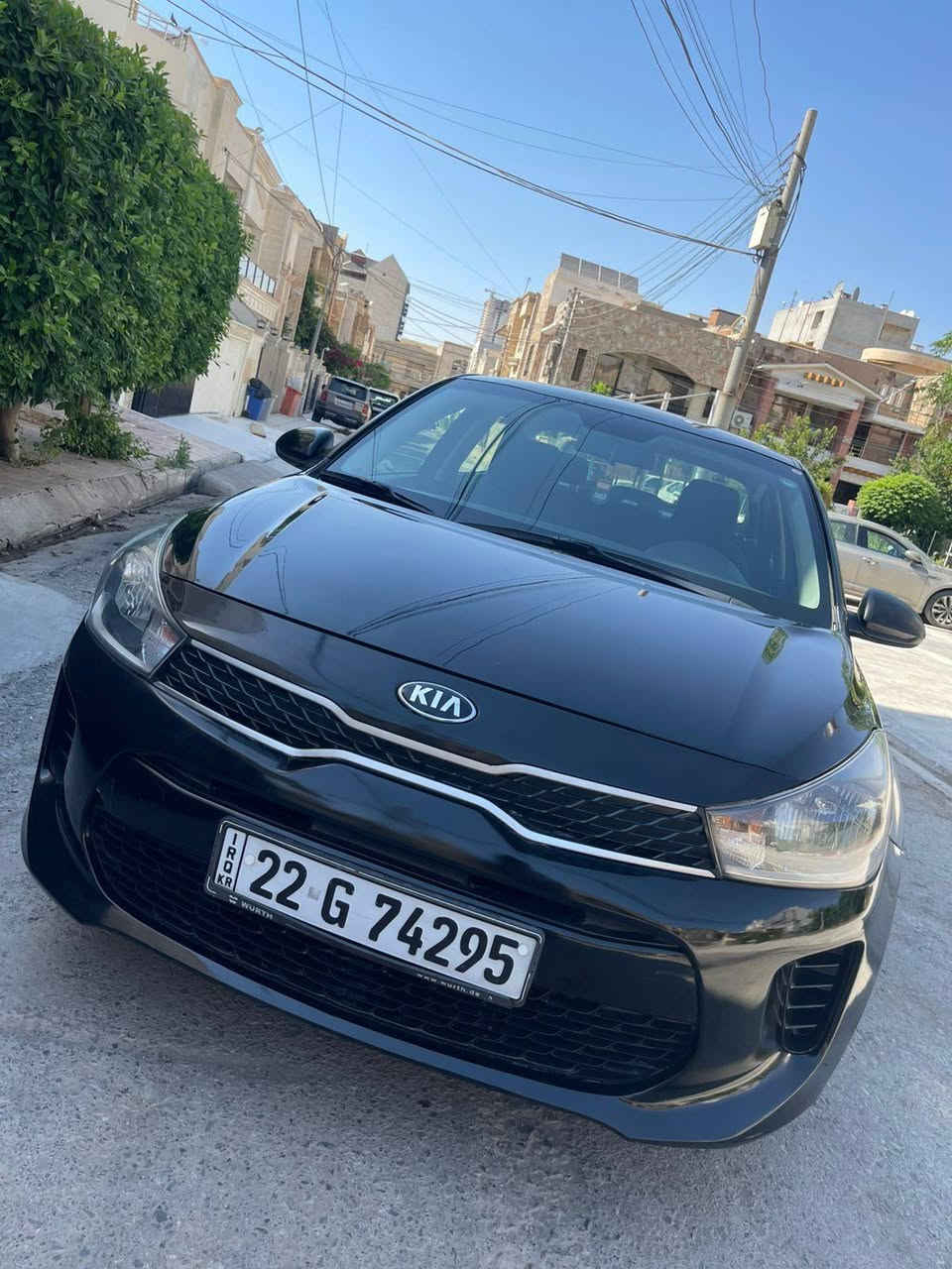 * Kia rio 2020
یەک دەرگای بۆیاغە یەک پارچەش بە بیلادی گۆڕاوە بەبێ داخیلی  سەنەوی نوێیە  سەیارەکە زۆر گەنجانەو کەم مەسروفە ماندوو نەکراوە
1.6L 4 پستۆن 
کامیرا شاشە گەورە  تەحدید سرعە 
Apple CarPlay
Android Auto
Bluetooth
Whatsapp :***********
نرخ ١١٩ $$مەجالێکی کەم أربيل, العراق
