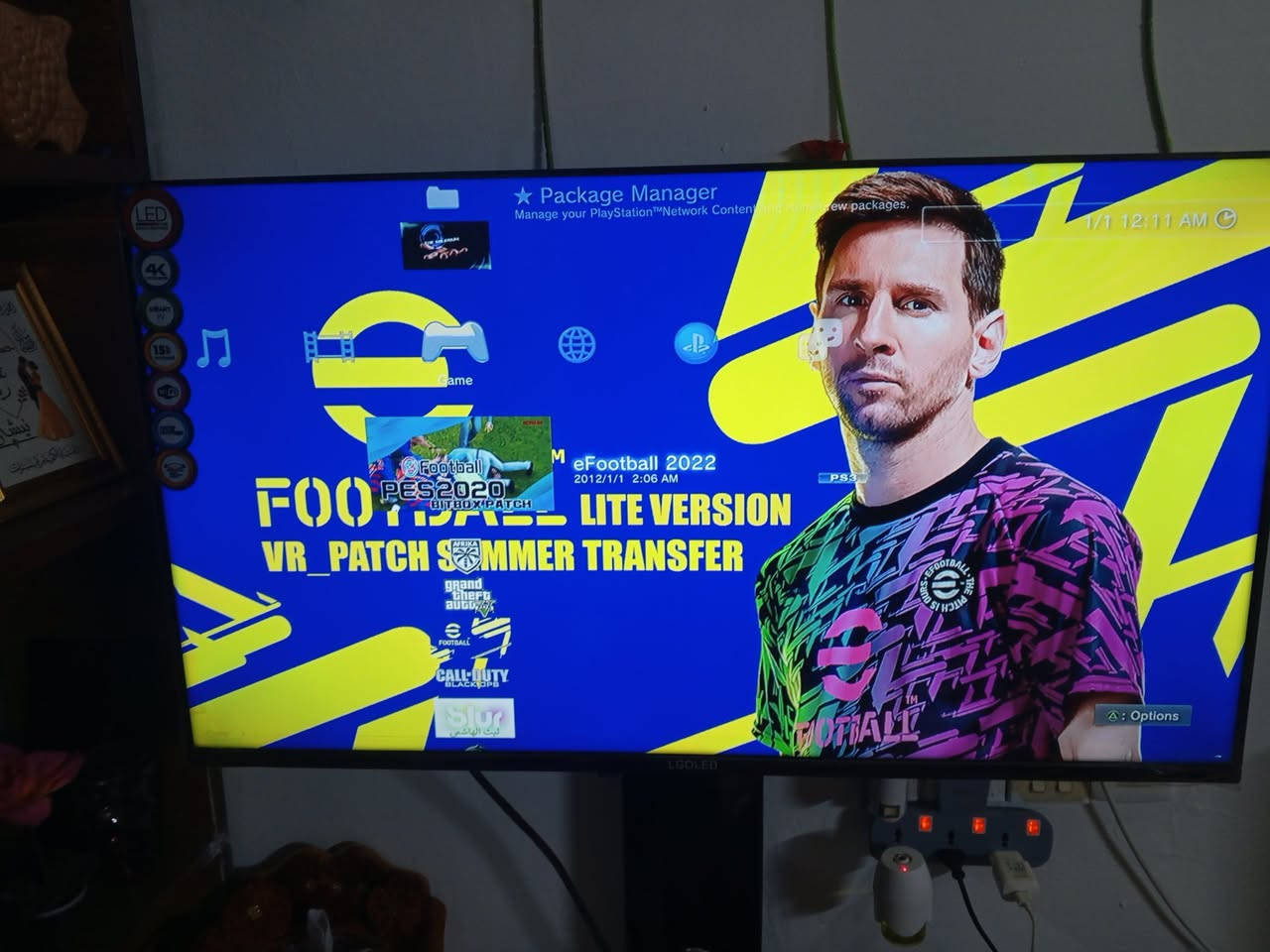بلي 3 سلم  للبيع مهكر فول مواصفات💯  
يحتوي :
المشاكس Gta5 مهكره  Pes22Pes20 Call of duty سنايبر 
وبعد العاب...
 4يدات اصليه  2 اصلي و2تجاري 450 كياكا مكاني موصل حي الاصلاح الزراعي سعر 110وبي مجالي بسيط 💵...بلي نضيف حيل 
***********
