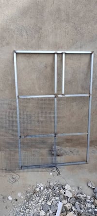 واجهة قفص • مصابط دجاج • كامله