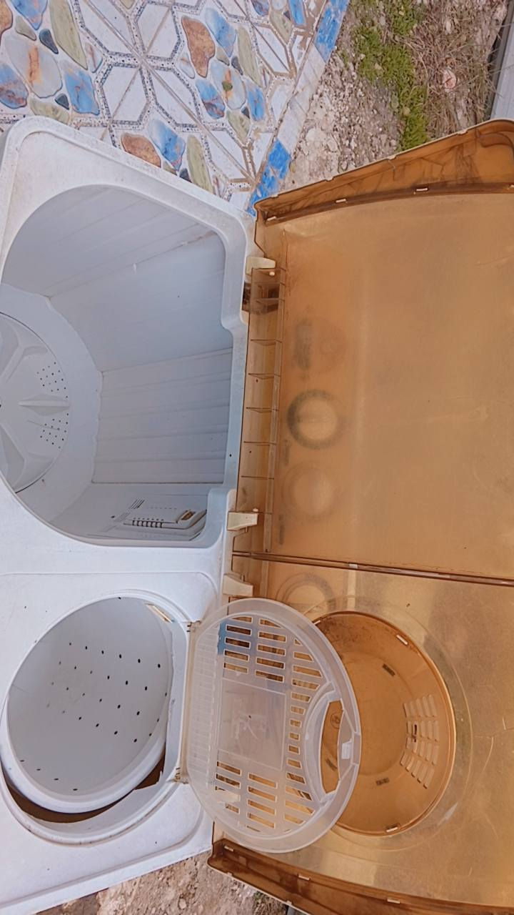 غسالة حوضيين نوع نوال شغالة على فحص تصال على رقم *********** النجف, العراق
