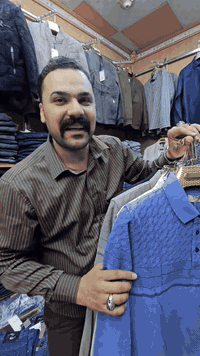 يعلن محل قاسم الغانمي
للالبسه الرجالية التركيه
 وصول بضاعه جديده
 كامل الموديلات
والقياسات
العنوان بابل قضاء المسيب
 السوق الكبير مقابل
 ازياء حجي ممي
@@***********@
يوجد خدمة توصيل
