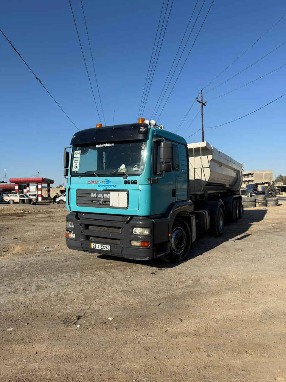 مان موديل ٢٠٠٤ بم ونوزل ٤١٠ كير قليچ رتايدر تبريد عربانه 3 دنگير اوزمن ٢٥ متر مكفوله كفاله عامه للاستفسار ***********
