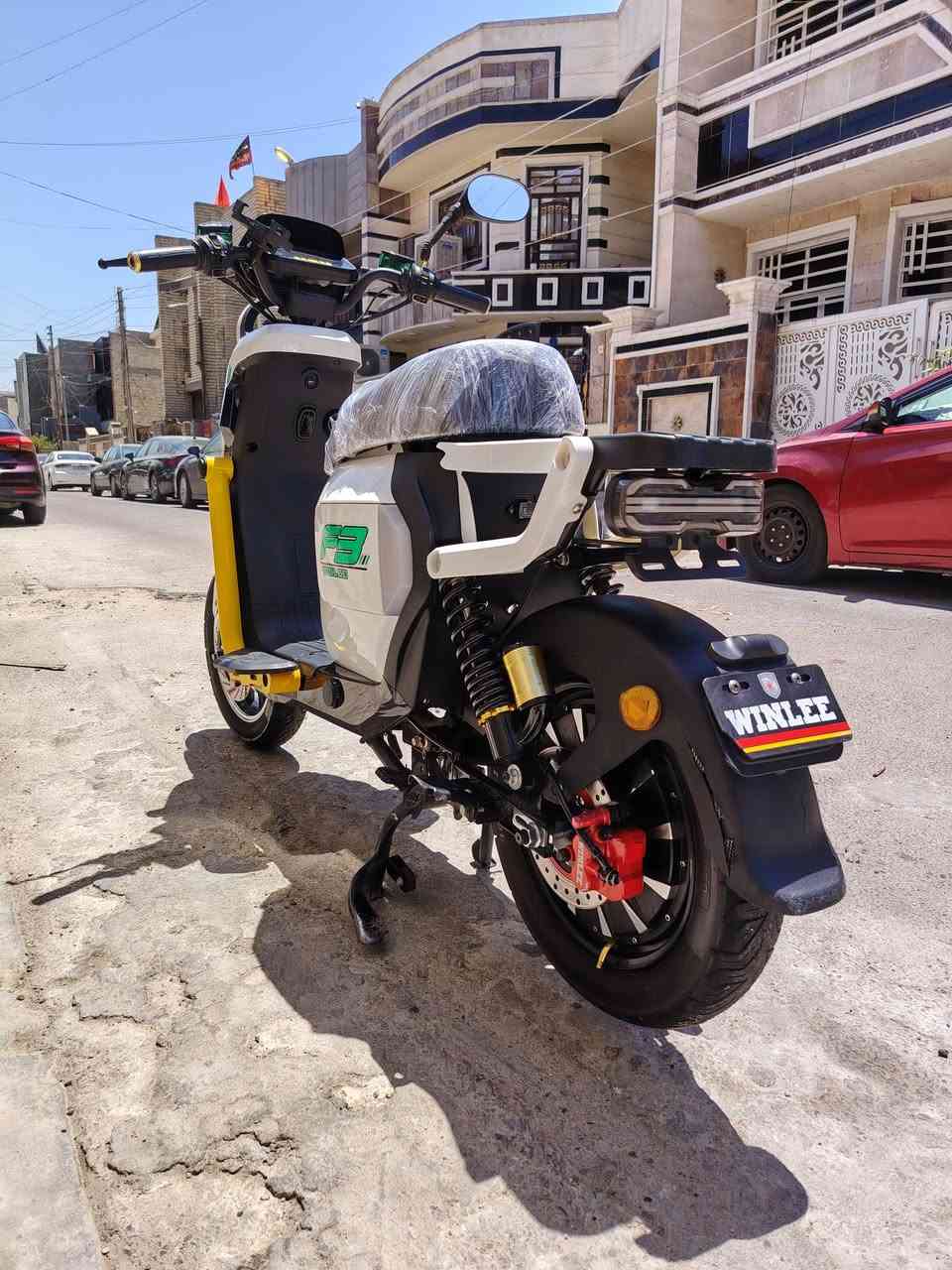 🔥 للبيع WNLEE F3 🔥
 
✅ 5 بطاريات ونلي أصلية 32 أمبير
✅ ملف 2000 نحاس حقيقي
✅ ديجي 
✅ زنون عالي
✅ بريكات دسك هيدروليك
✅ نظام حماية ضد السرقة
✅ سرعة وسحب ممتاز
الدراجة استخدام أقل من شهرين ومحافظ عليها بصورة ممتازة، بيها نواقص بسيطة  ايكلفن 20 ألف موضحة بالصور وما مخفي أي شي واكعات من سعرهة  500 وبيهة مجال العنوان بغداد حي الجهاد للستفسار ***********
