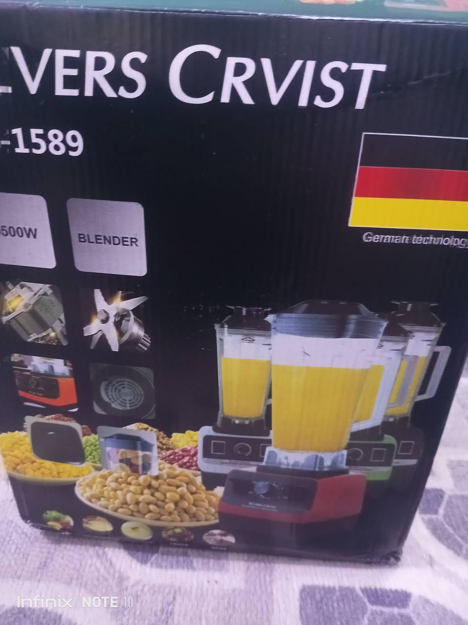 طباخ غازي عين وحدة قطعة تخبل سعره 12
دريل شحن سعره 18
خلاط كهربائي سعره 18
بلور 24فولت سعره 13
محضرة طعام بلاستك سعر 10
محضرة طعام سل ستيل 15
خفاقة كيك سعر 10
قلاية هوائية ماركة فرنسية سعرها 30
موجود توصيل كافة المحافظات فقط راسل الصفحة


**إذا كنت صاحب هذا الإعلان وتريد حذفه لأي سبب، رجاءا أرسل رسالة إلى الدعم الفني**