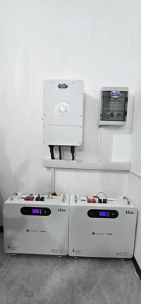 صلاح الدين سامراء • منظومة ٤٠ أمبير • بطاريتين ليثيوم ١٥ كيلوواط