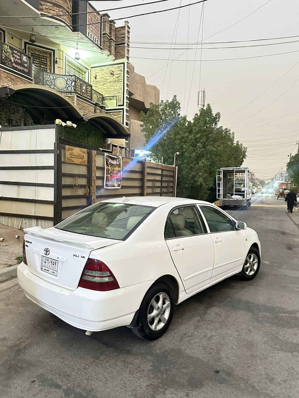 كورلا 2004 وارد خليجي محرك 1800 رقم بغداد مصبوغه حزام تبريد شغال مكينه كير جدد السياره نضيفه ومصروف عليها  عارضها 77$ وبيها مجال حك الجيه مكاني بغداد ***********
