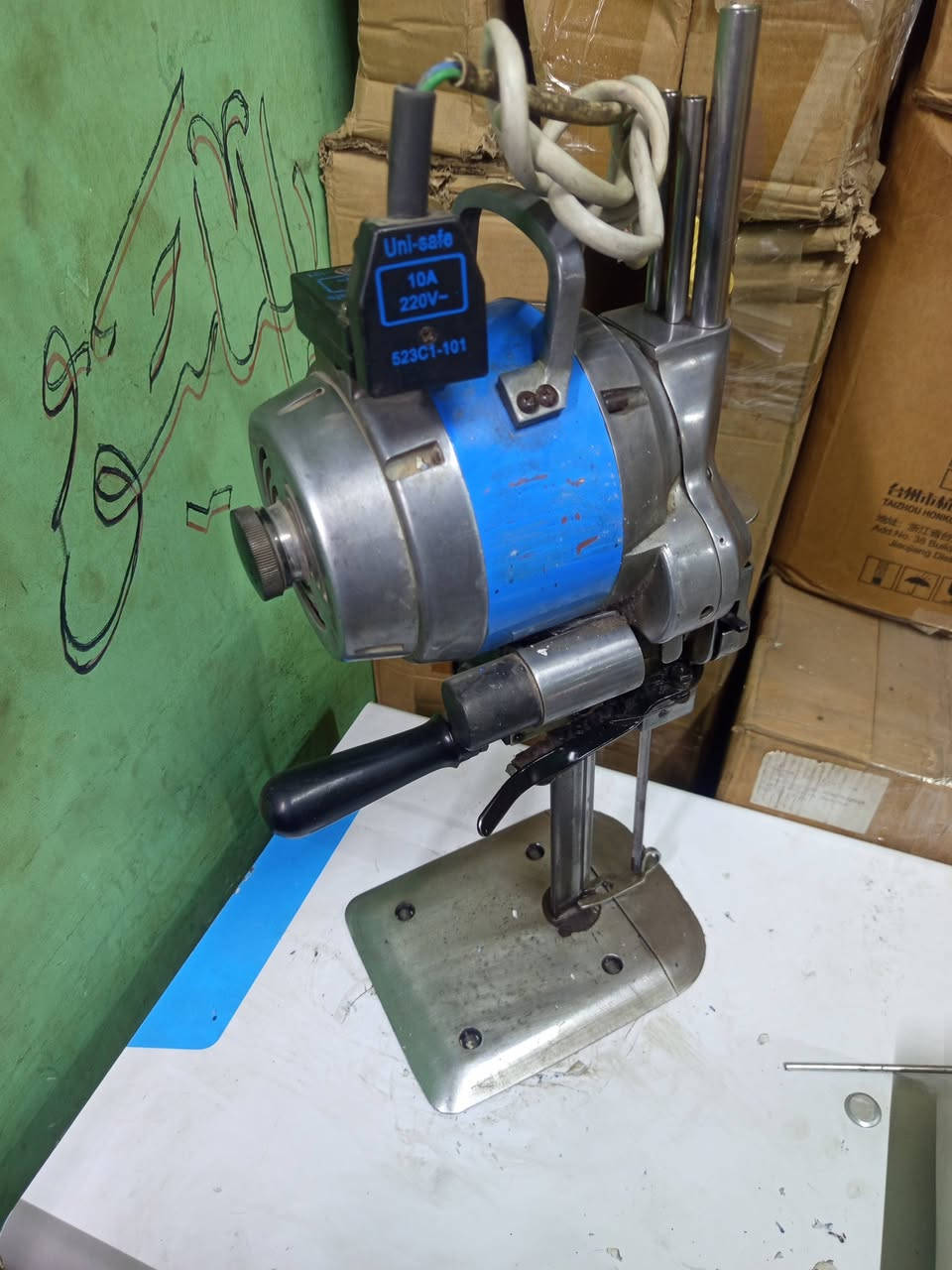 مقص كهرباء 10 بوصه حاله ممتازه جدا للبيع بي سعر مغري الاستفسار فون
01030809845


**إذا كنت صاحب هذا الإعلان وتريد حذفه لأي سبب، رجاءا أرسل رسالة إلى الدعم الفني**