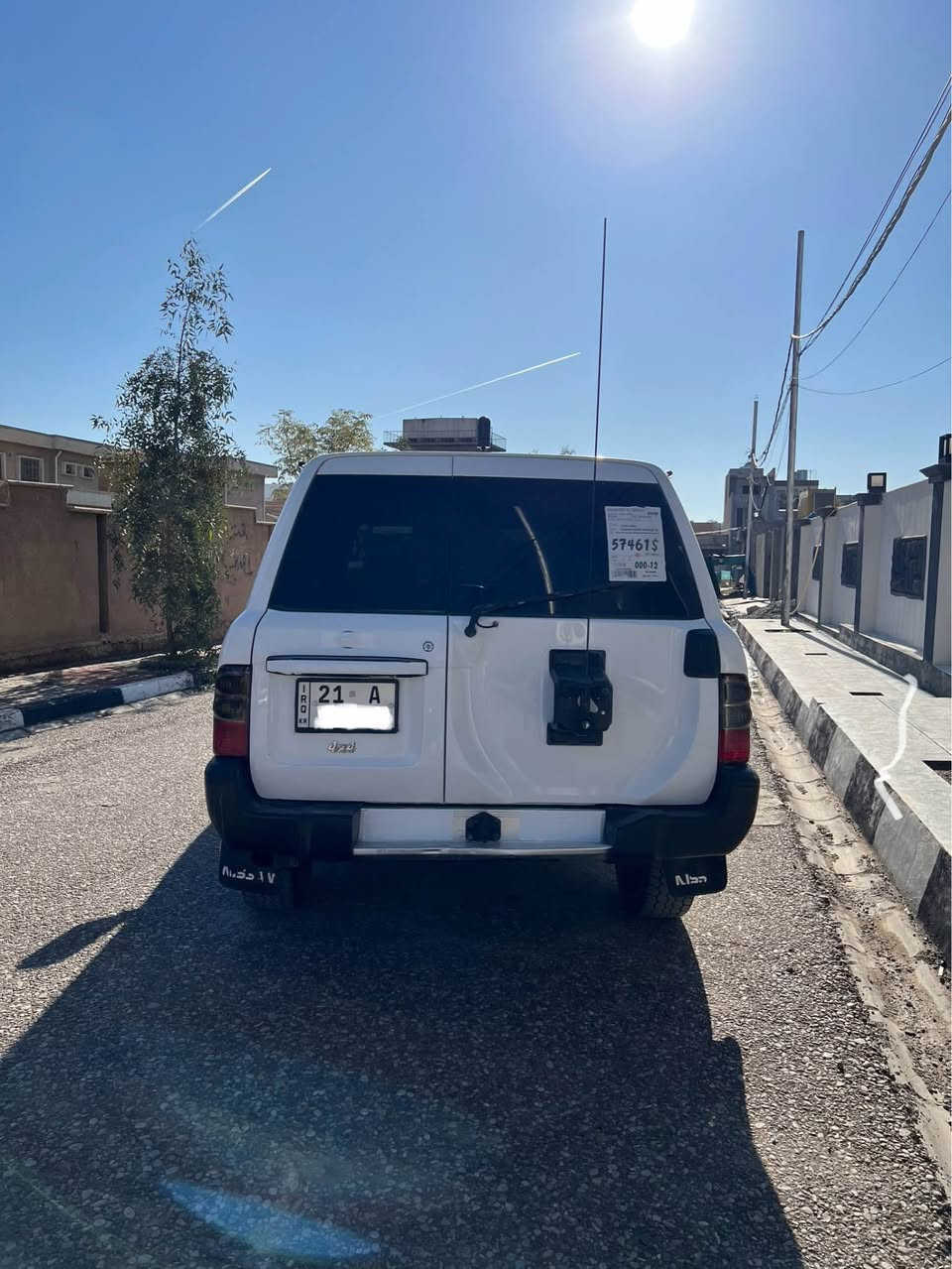 للبيع نيسان باترول 2002 
رقم سليمانية تحويل مباشر  سنوية وهزة جديد لحد 2027  بأسمي شرط تحويل  
سيارة غاز و بنزين وبيها بطاقة بانزين 
ماشية 300 الف حقيقي 
كير ومحرك و اكسل بشرط 
بيها جامرلخين  امامي صبخ  
ومكانات تعديل تكمة وصقف  زيروو
داخلهة بحالة وكالة 
بنسبة السعر 105 اوراق وبيها مجال للطيبين 
مكان سيارة كركوك 
*********** كركوك, العراق
