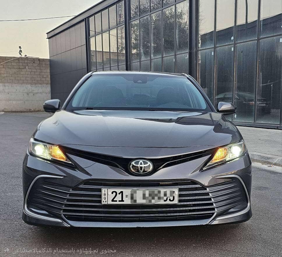 تويوتا كامري امريكي 2023
مستعمل ماشي 53000 km 
جاملغ وبنيد صبغ 
ايرباك ستيرن طاك وراجع بلادي 
مواصفات LE 
تحكم ستيرن 
بلوتوث 
تحديد سرعة 
رادار امامي 
خط مسار 
شاشه 
كاميرا خلفية 
لايت امامي زينون 

العنوان السليمانيه 
للاستفسار اكثر اتصل برقم التالي
***********
***********
 #واتساب #فايبر السليمانية, العراق
