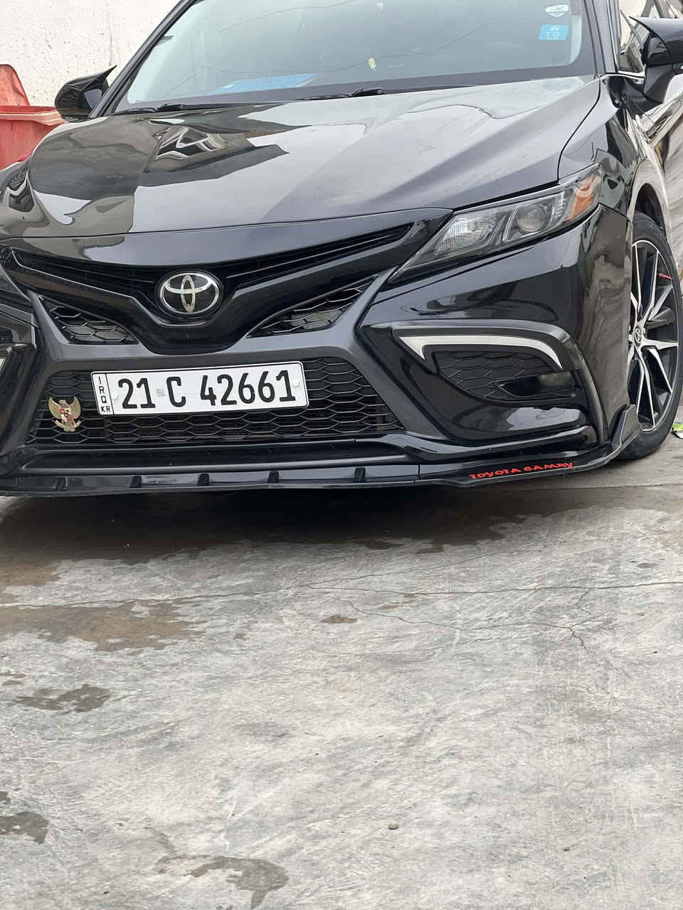 كامري ٢٠٢٣ مواصفات SE
السلام عليكم ورحمه الله وبركاته

موديل 23  

مواصفات 

لون اسود 

رقم سليمانيه/(بأسمي)

ماشيه ٦٠ 

بيه بس بونيد 

((بدون ايرباك))

✔️ كاميرا خلفية

✔️ بلوتوث 

✔️ مثبت سرعة

✔️ تحكم بالستيرن

✔️ نظام مانع انزلاق وثبات

✔️ إنارة  أمامية

✔️خروج عن المسار

✔️رادارات جانبيه + اماميه

السعر 2020 ورقه وبيه مجال للطيبين

مكان السياره كركوك 

‏***********
