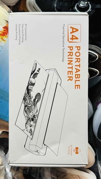 طابعة حرارية محمولة • A4