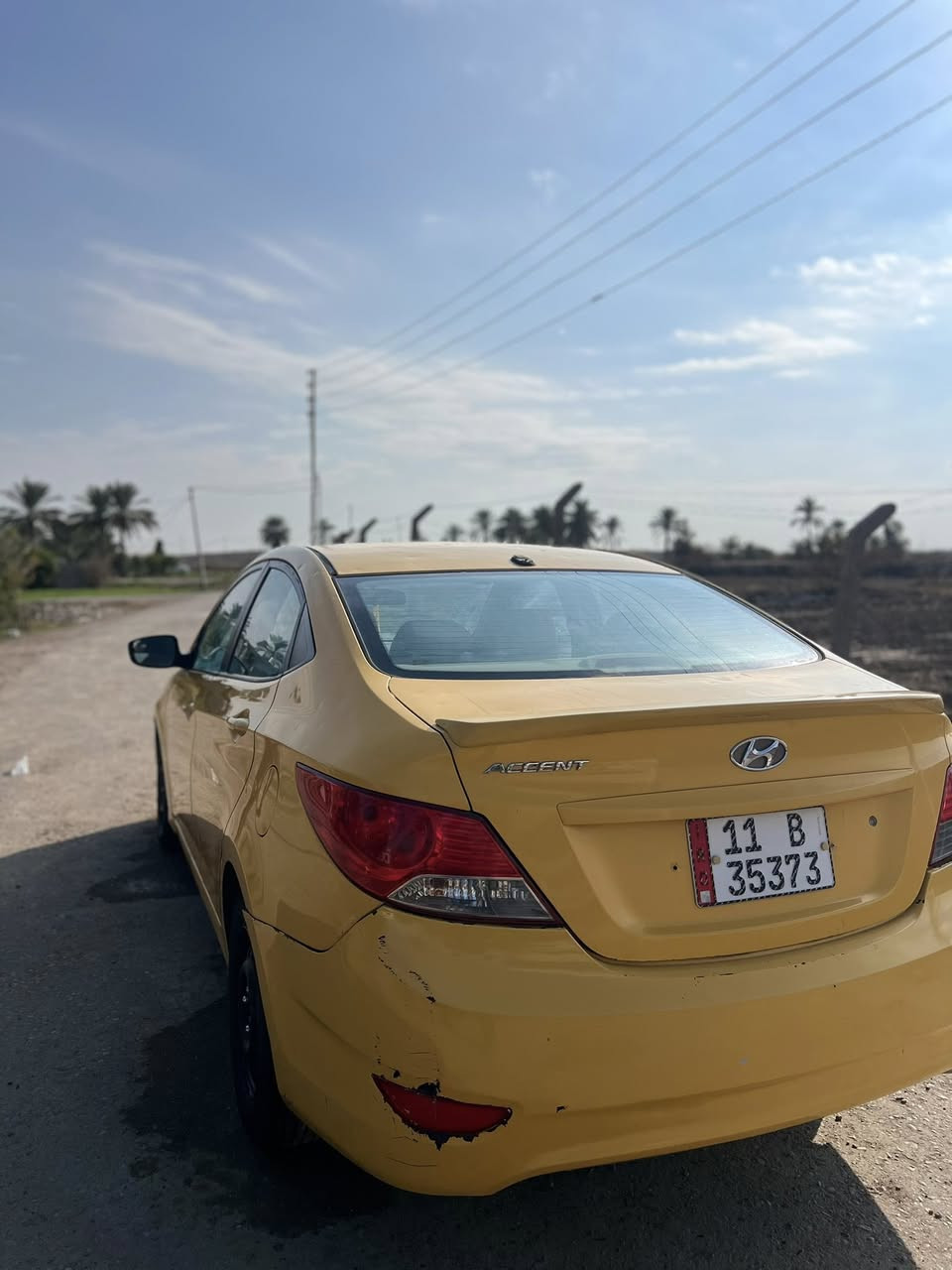 اكسنت 13 أمريكي محرك GD 1600 حادث جاملغ وبنيد فقط ليبل واحد سعرها 65وبيها مجال مكاني بغداد ابو غريب *********** / ‭0750 031 4608‬
