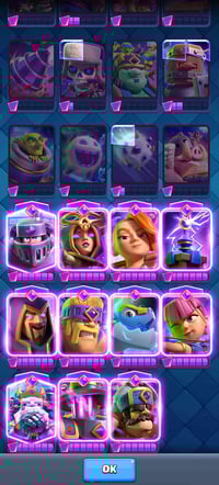 حساب كلاش رويال • ١٠٢٥٠ كؤوس • ١١ ايفو