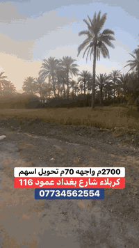 كربلاء شارع بغداد • ٢٧٠٠م • سند ٢٥