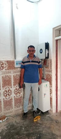 طاقة شمسية • بطارية ليثيوم 15 كيلو • الخانوكة