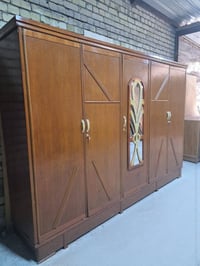 غرفة نوم صاج • خزانة ٥ أبواب • توصيل بغداد