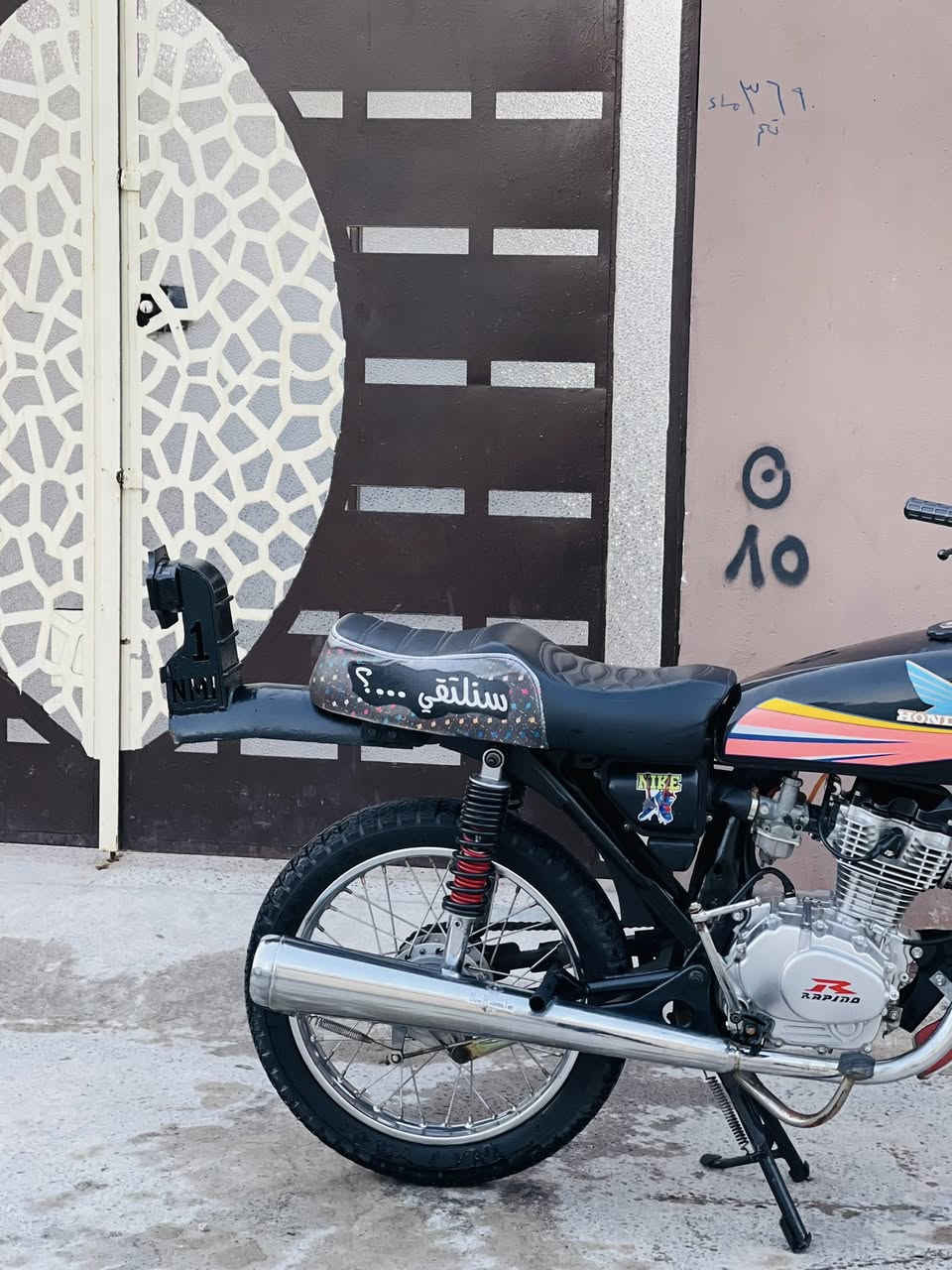 السلام عليكم 
ماطور رابيدو للبيع السعر 550 بيه مجال
مكينة 2025شرط ما مفتوحه ما صار شهرين من شديتها شرط معدل وسرعه الرقم ***********
