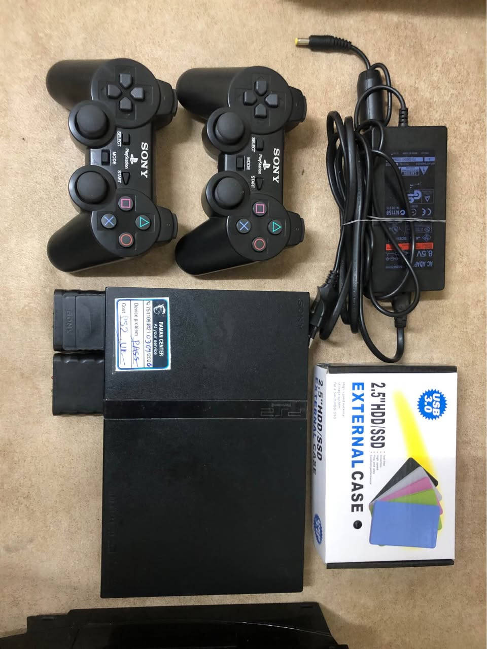 السلام عليكم 
بلي ٣ شغال بي عيب مايقبل تحديث من دون ملحقات 
بلي ٢ كامل ملحقات مع اثنين جوسيتك وايرليس معه هارد خارجي بي ٥٥ لعبه شغال شرط 
السعر اثنيهم ٩٠ قفل 
مكاني دهوك توصيل متوفر بغداد, العراق


**إذا كنت صاحب هذا الإعلان وتريد حذفه لأي سبب، رجاءا أرسل رسالة إلى الدعم الفني**