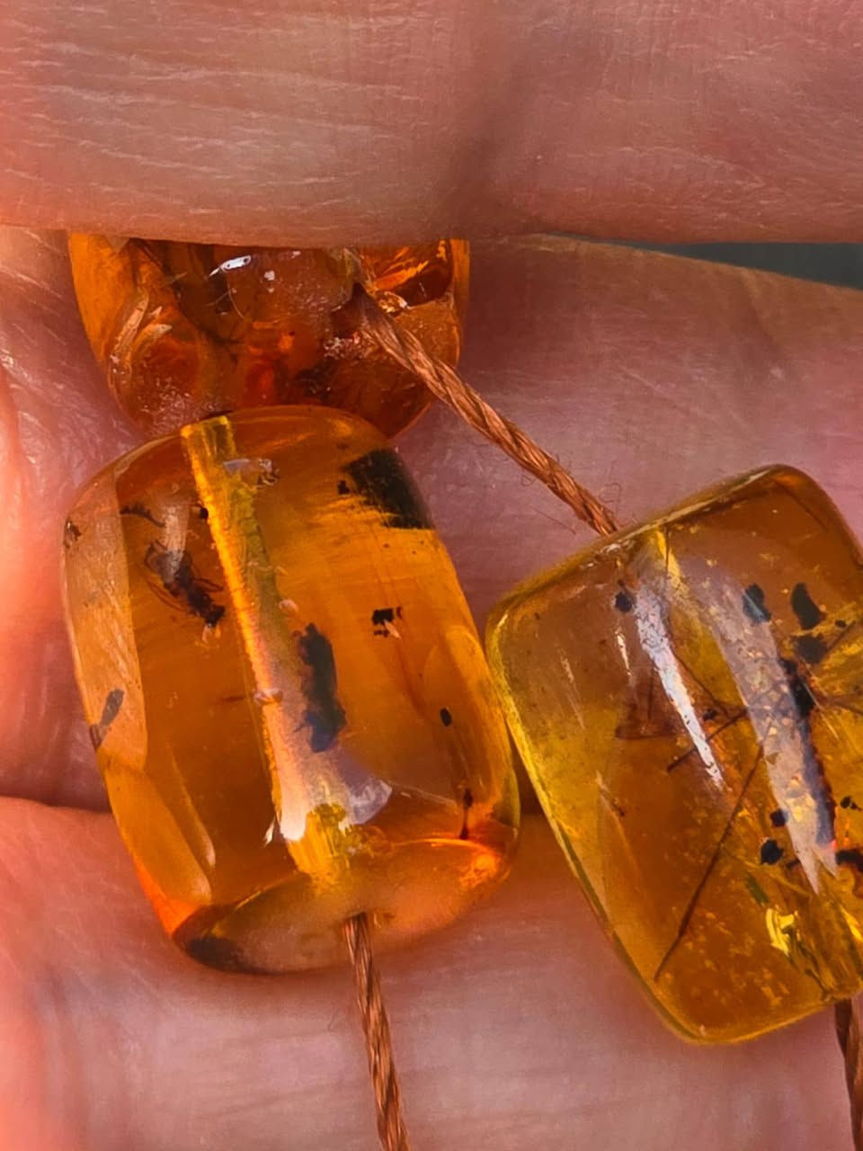 وعلى المامش .... علمّتني
أنا حب هوايه كبلك ذوّباني
شلون اوصفك .... وانت كهرب
شلون اوصفك .... وانت دفتر .... وآني جلمه

مسباح كهرب يعجز الوصف عنه  كل خرزه فيها ٢ الى ٤ حشرات  قطعه لاتتكرر بسهوله 
وزن ٥٠ غرام
*********** واتساب
