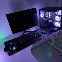 تجميعة PC • بلكارتونة • ميز وكرسي