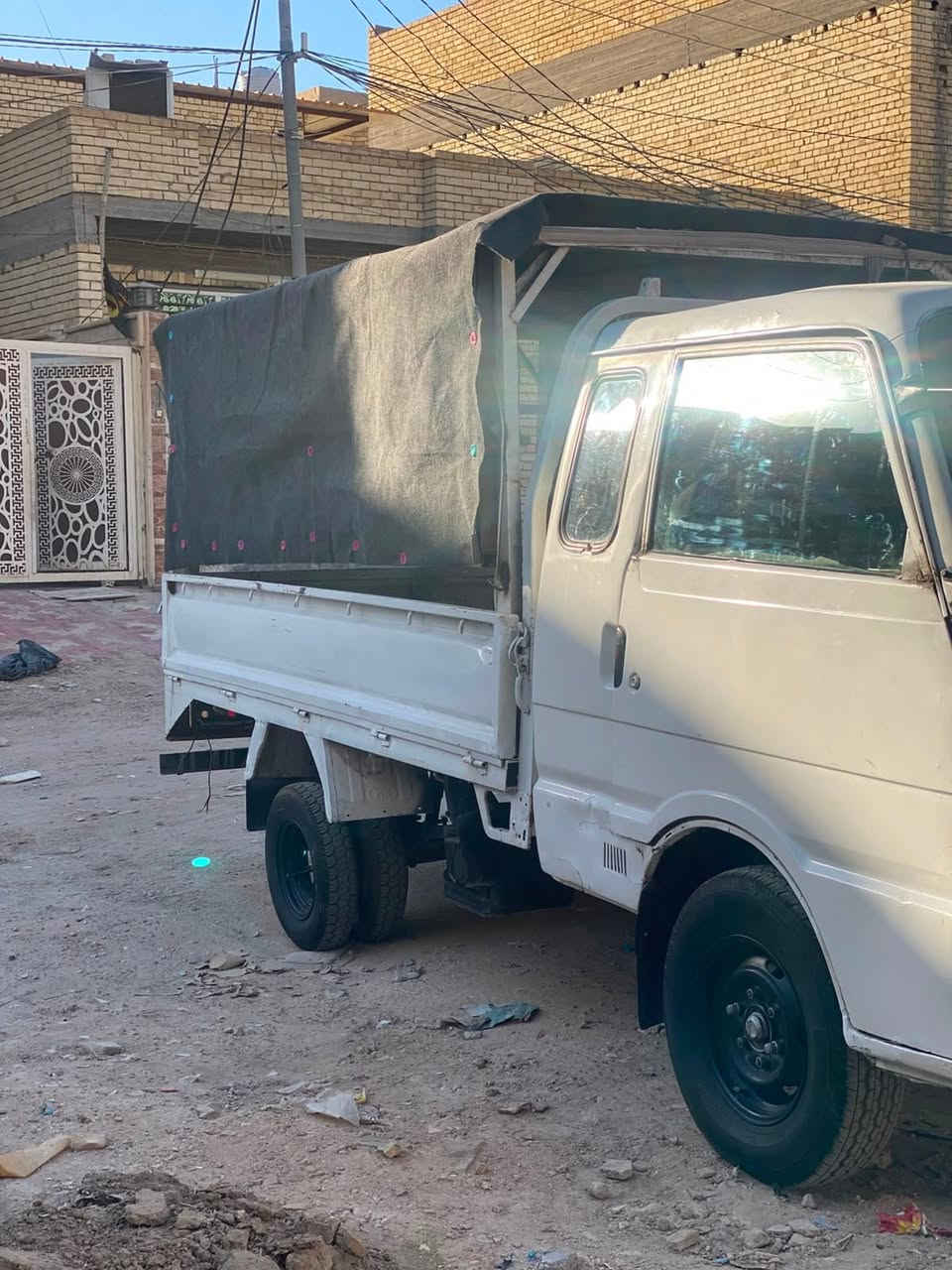 السلام عليكم
كيه بنكو 96  تخم تاير وحداديه وكير واكسن نضيفات  ورقم شاصي شعار ورقم انكليزي مداور في نفس الوقت ومكينه خيط بخار السعر 52 مجال قليل مصبوغه حزام للجماليه العنوان كربلا  الاستفسار على الرقم 

***********

