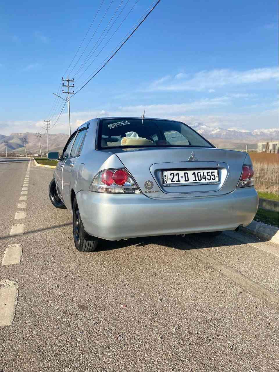 لانسەر مۆدیل ٢٠٠٨ سبوغ عام لەسەر کاڵ بونەوە کراوە مەکینە بچوک ١٣ سەنەوەی تا ٢٠٣٠ تازەیە 
سحری ٦٨ مەجال 
رەقەم موبایل *********** واتسئاپی لەسەرە بشدار, السليمانية
