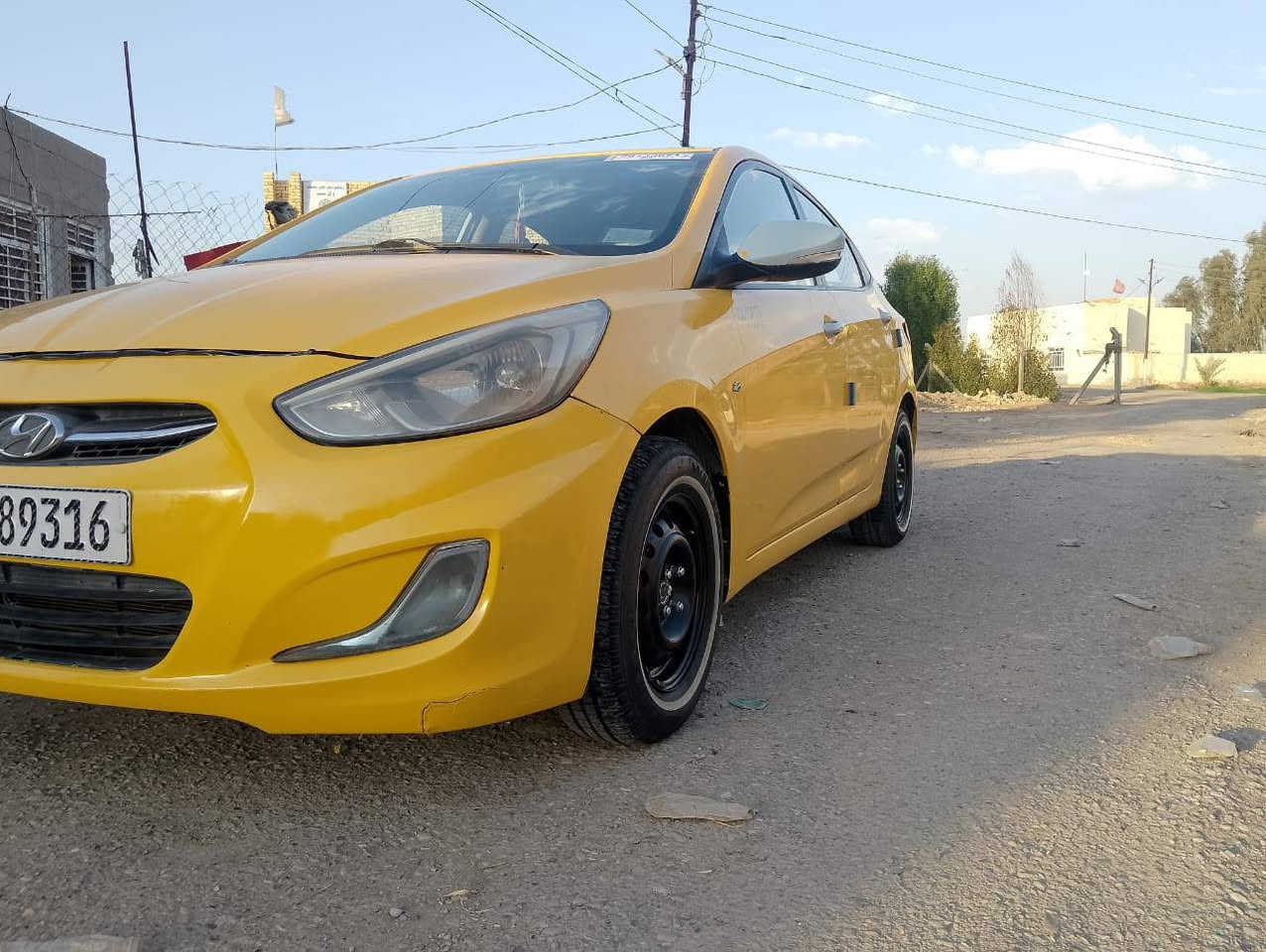 اكسنت 16خليجي مصفرة هيئة وغرامات رقم بغداد مشروع وطني تحويل ثاني يوم  مكفولة من الضربه بس طخات بجاملغات الماميه مكان السيارة الديوانية الدغارة ***********التصال السعر 90وبيهة مجال بسيط
