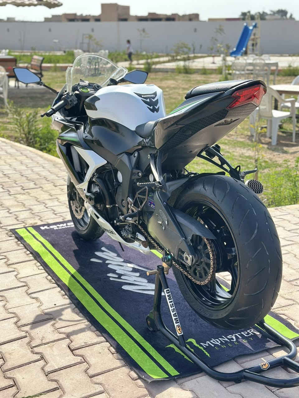 كاوسكي 2016 636cc
الدراجه مكفوله من فتح ومن بيرن ومن بكن ومن ضاغطه
الدراجه اوراق اصولي حته كتاب مال هزه مطلعلهة
ماشيه ٢٠ ألف
الدراجه هاون اي نقص مابيهة
مكاني واسط العزيزية
متواجد خاص او واتساب
رقمي
***********
