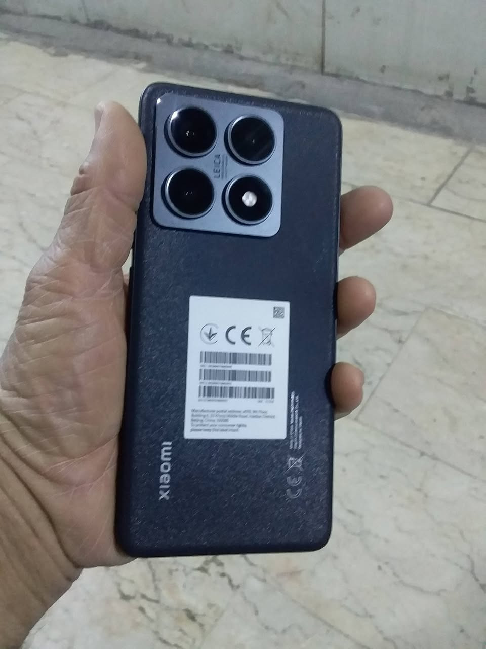 شاومي14تي برو
مجرد مفتوح من الكارتونة.بعدةبلزكةالشركة
دورات الشحن1
كامل ملحقات 
الذاكرة 528
الرام12
يدعم الشحن السريع120واط
للبيع 650أوللمراوس بشاومي15تي بروفقط
مكاني بغداد


**إذا كنت صاحب هذا الإعلان وتريد حذفه لأي سبب، رجاءا أرسل رسالة إلى الدعم الفني**
