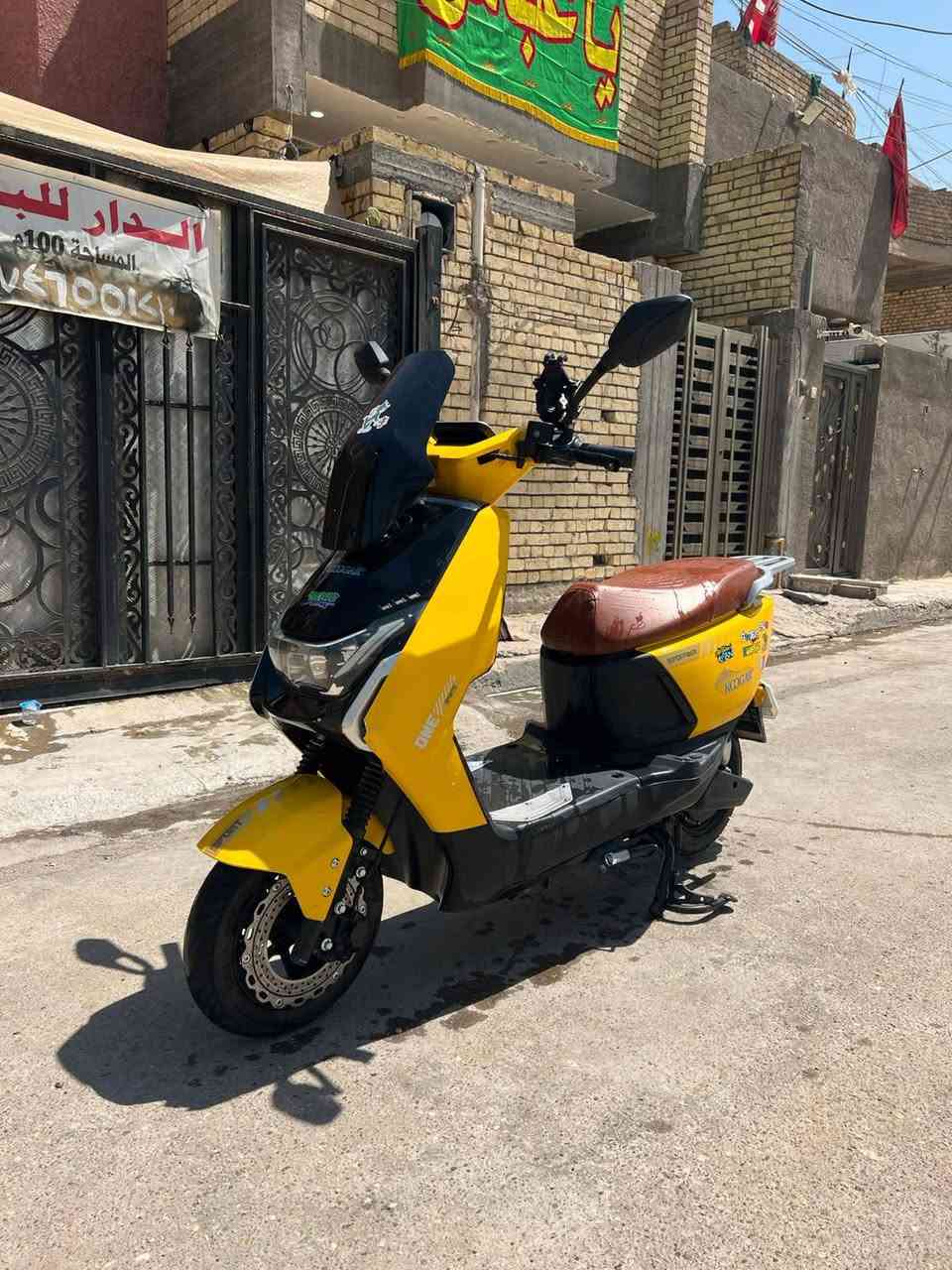 السلام عليكم دراجه (KOOGAR) شحن 6باتري على فحص 
سرعته 90حقيقي (ماشيه 595كيلو متر)  تشغيل بصمه نظام P +مثبت سرعه 
دبل اشاره ويمنه يسرى 
مكان بغداد فلكة حي النصر 
السعر 800وبيه مجال 
***********واتساب 
*********** رصيد
