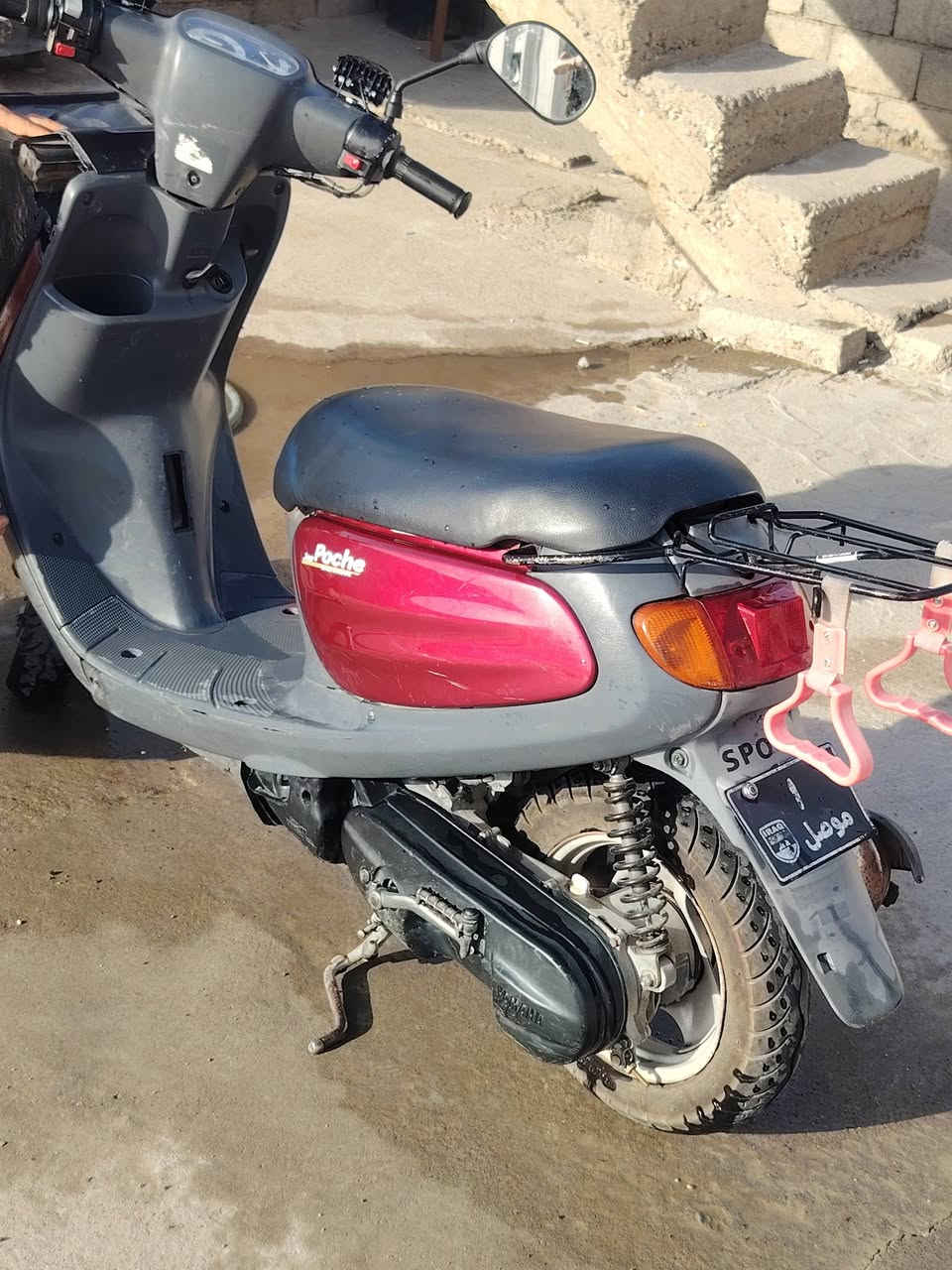 السلام عليكم
ماطور نفخ للبيع ماطورشرط هندرواحديشتغل درعونظيف مثل ماموضح بالصور تحريكا ومعدل شاصي شرط وايرمانيه كلها شغالة حتى سلف شغال رقم الهاتف السعر 500 وبي مجال فقط مفيلس 
***********
