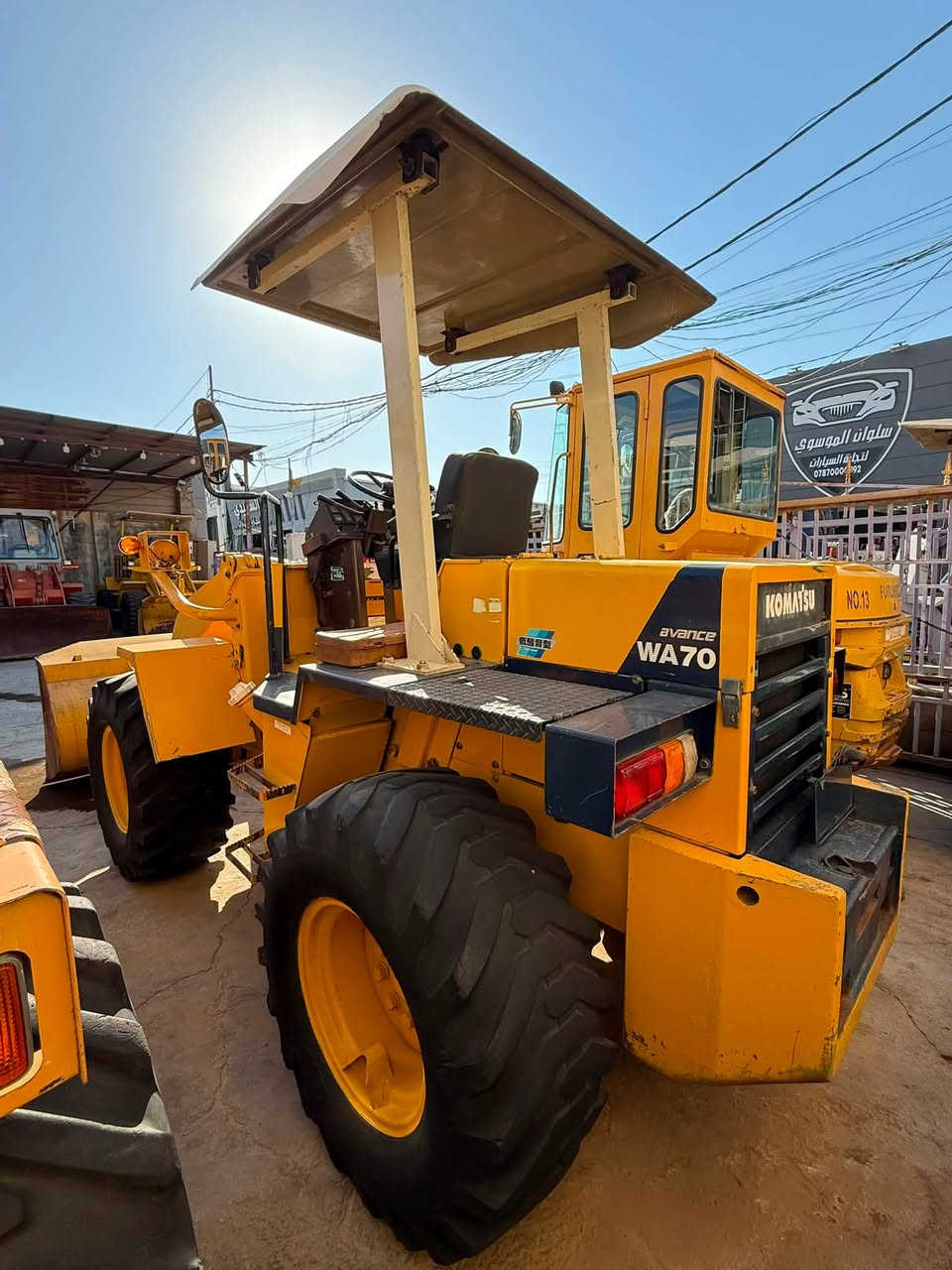 شفل كوماتسو w70 دخول جديد بحاله الوكاله  ساعات العمل 5531 فقط 
للستفسار ***********
