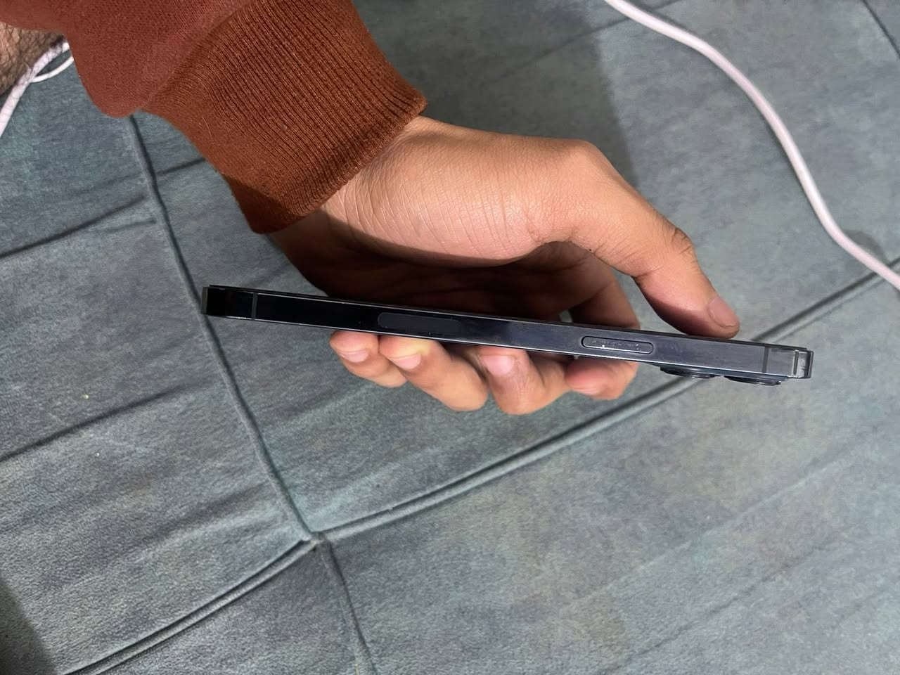 سلام عليكم
12 برو ماكس نضيف ڪُلش مابي اي ضربة او شخط شرق اوسط ذاكرة 256 مامبدل بي اي شيَہ‌‍ جهاز نضيف ؏ـلى ايدي وفحص كذالك بطارية 77 مكاني بغداد العبيدي تواصل خاص السعر
550


**إذا كنت صاحب هذا الإعلان وتريد حذفه لأي سبب، رجاءا أرسل رسالة إلى الدعم الفني**