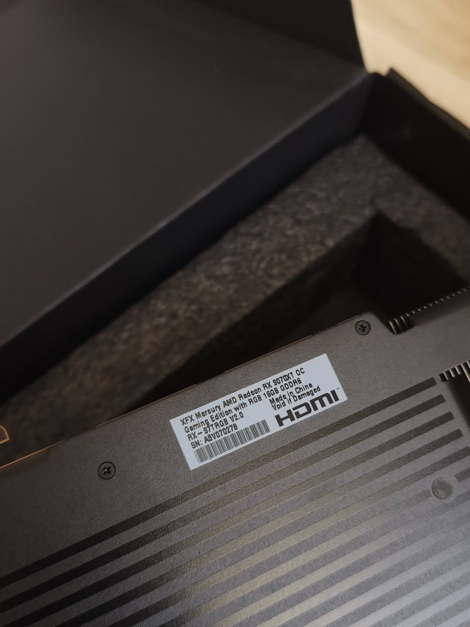 XFX MERCURY AMD Radeon RX 9070XT OC 16GB RGB
اقوى النسخ من الكارت قطعه (ما مستخدمه) فقط مفحوصه و اللي يريد الفحص يتفضل خاص 
السعر مليون و 150 الف


**إذا كنت صاحب هذا الإعلان وتريد حذفه لأي سبب، رجاءا أرسل رسالة إلى الدعم الفني**
