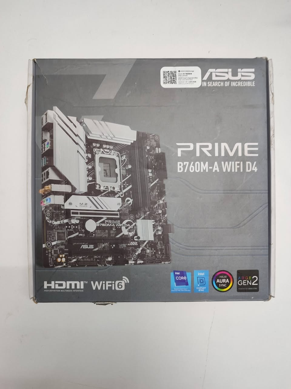 للبيع توصيل موجود
RTX 3060 ASUS 12G
350 الف 

Case White +2Fans
35 الف 

Monitor MSI 180HZ IPS 1MS 
160 شامل توصيل

Msi PRO B840-PLUS WIFI DDR5 AMD 
200 الف

Asus ROG THOR 1200Wat Pltnuim Pci5
500 الف 

Cooler DeepCool 
20 الف 

Case CX300
100 الف 

Asus Prime B760-WIFI DDR4
175 الف 

للتواصل
***********
