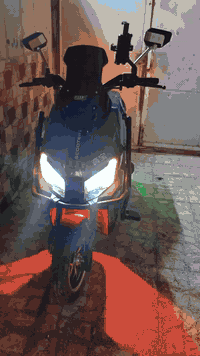 بغداد العبيدي • دراجة ونلي • ٦بطاريات