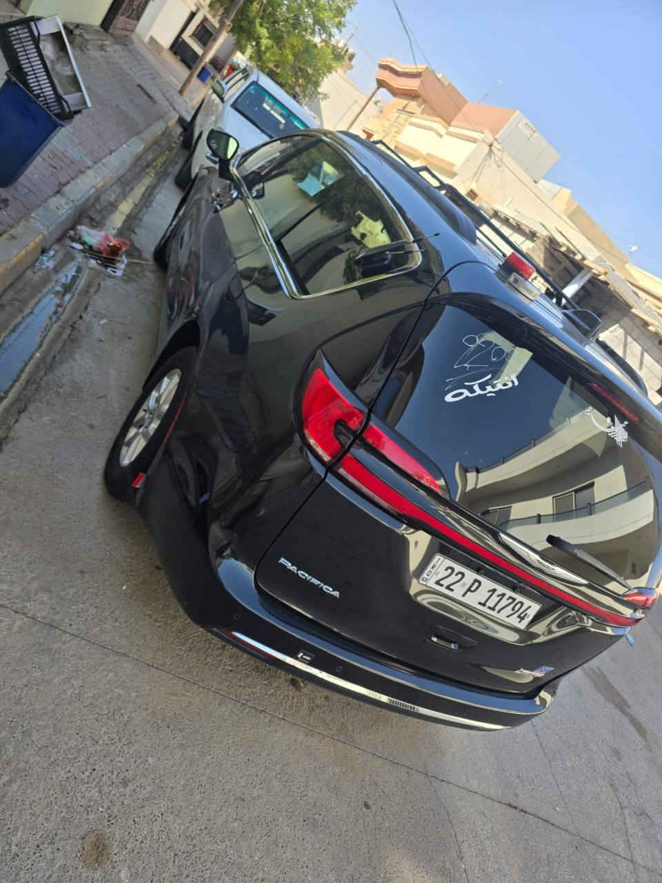 Chrysler pacifica
باسفیکا موديل 2022 لمتدد ماعده فتحه
سونار مرفق ويه صور
گير و مكينه كفاله
كهربايا كفاله
طخم تايرات ووياله نظيف 
ستيرن تحكم
ماشيه(61) 
مكان سياره موصل
سعر 190 وبي مجال قليل
للاستفسار ***********\\***********
