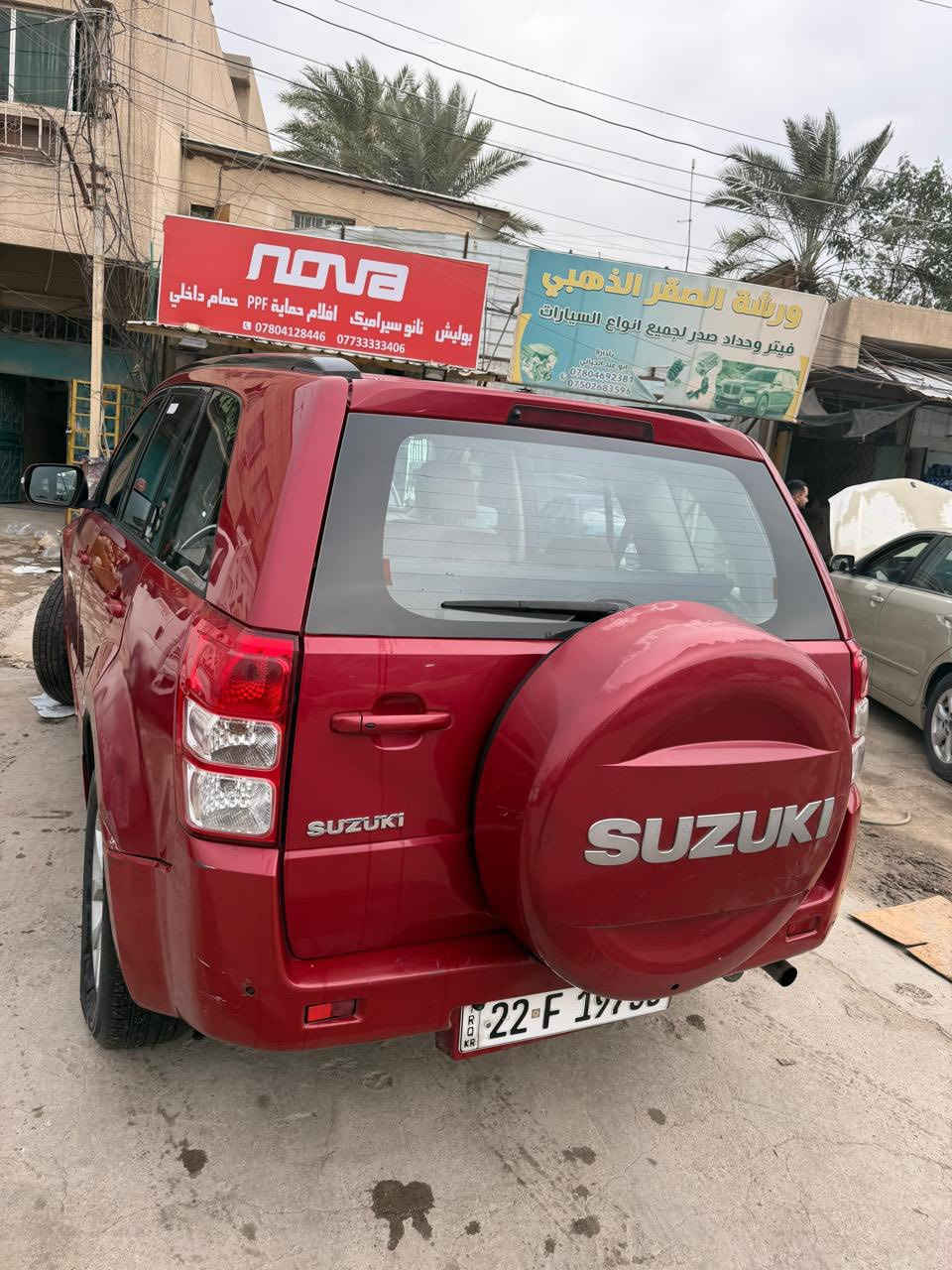 للبيع: ساسوكي فيتارا : 105
قطعتين صبغ فقط بنيد وجاملغ 
***********
