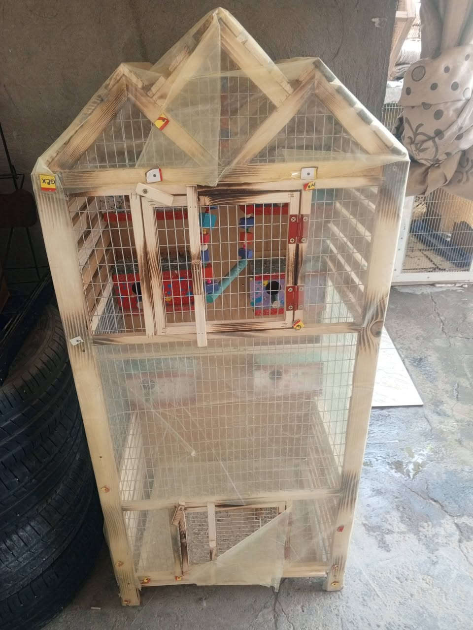 قفص مع 6 حبانات
قياسه 60//135
السعر: 35


**إذا كنت صاحب هذا الإعلان وتريد حذفه لأي سبب، رجاءا أرسل رسالة إلى الدعم الفني**