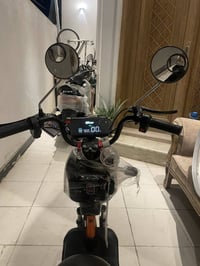 هاي دراجه شحن للبيع200وبيه مجال بصمه وقفل تايرمواصله عل مازنجر07827539...