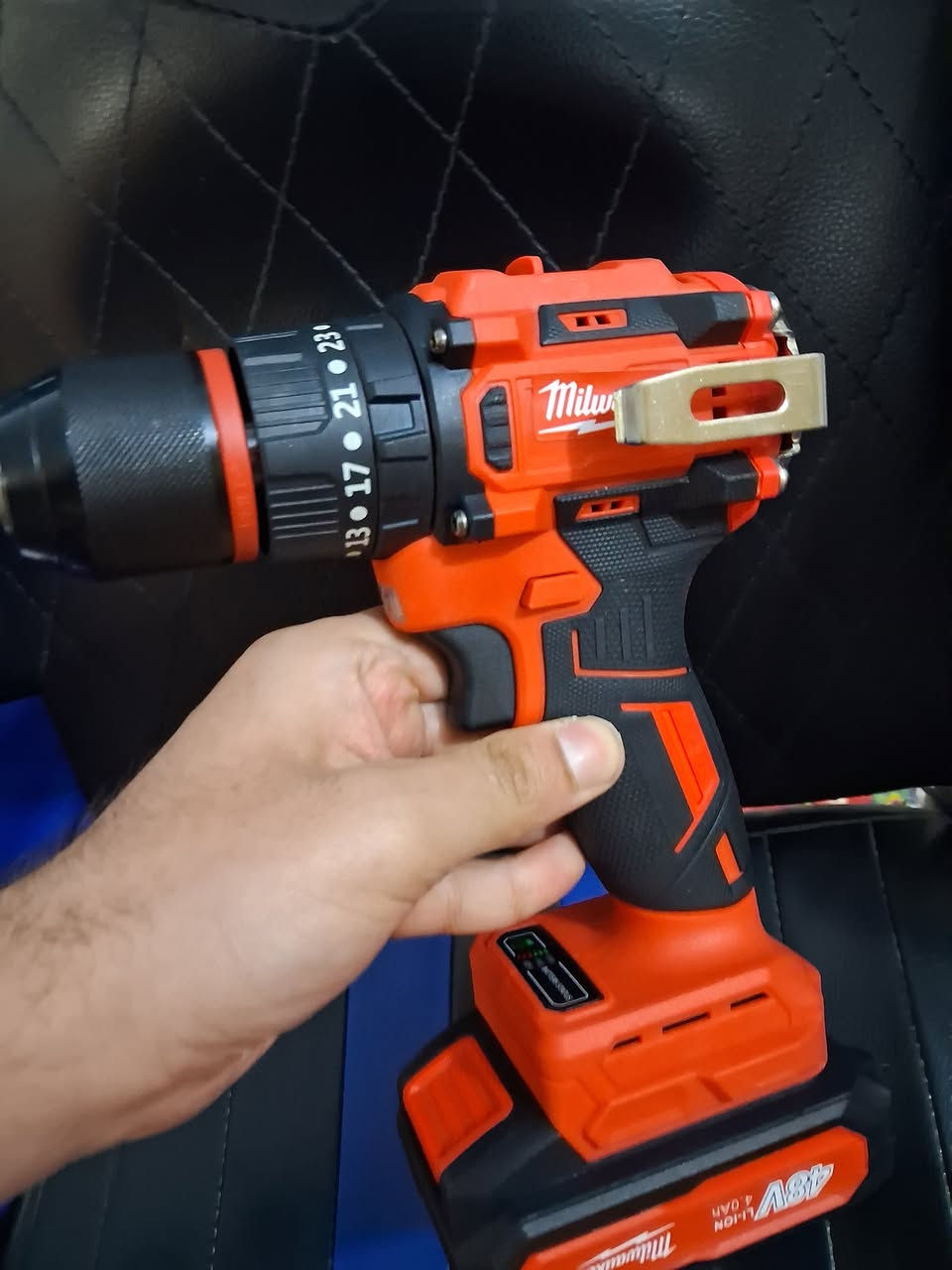 دريل شحن همر فتح وشد برشلز درجه اولى يثقب حايط حديد كونكريت مع بطاريات اثنين ليثيوم انتاج جديد طوبه حديد 13ملم السعر قفل 35الف وتوصيل مجاني كل العراق


**إذا كنت صاحب هذا الإعلان وتريد حذفه لأي سبب، رجاءا أرسل رسالة إلى الدعم الفني**