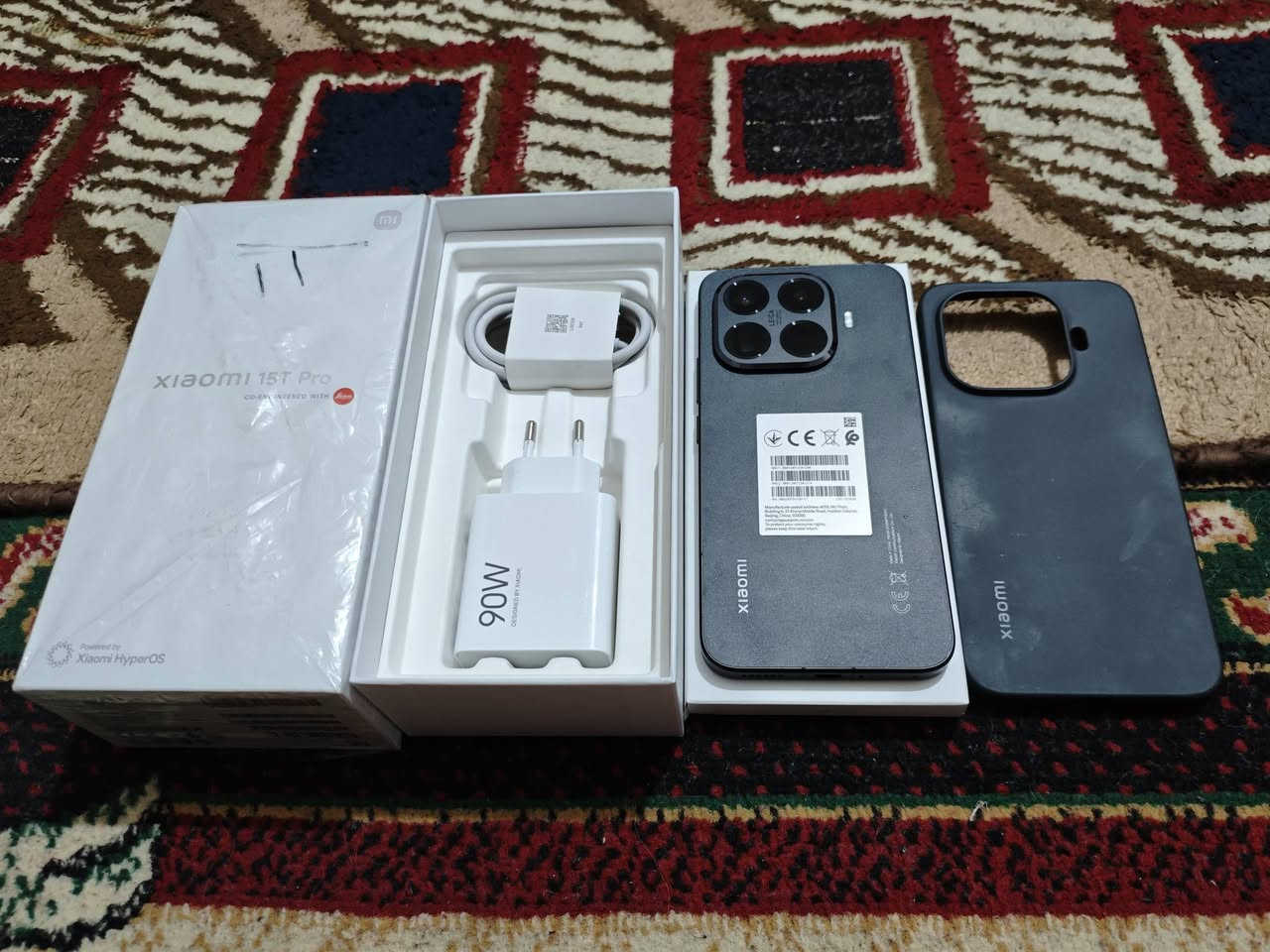 شاومي 15 تي پرو أخو الجديد
كامل الملحقات
الذاكرة 1 تيرا
الرام 12
صحة البطارية 100
الشاشة أمولد
يدعم الشحن السريع بقوة 90 واط
للبيع بـ 800
أو للمراوس
مكاني بغداد

رقم الهاتف
***********
