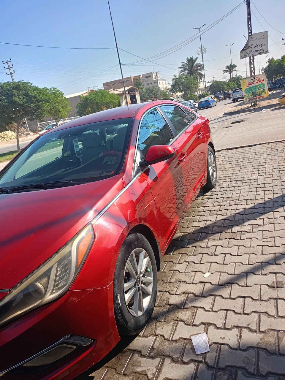 سوناتا للبيع او مروس مديل 16 وأرد أمريكي بي بنيد مبدل جملغ خلفي شويه حداديه خير من الله تبريد تخم تاير سيارة اسمي تحويل مباشر /واساب ***********
