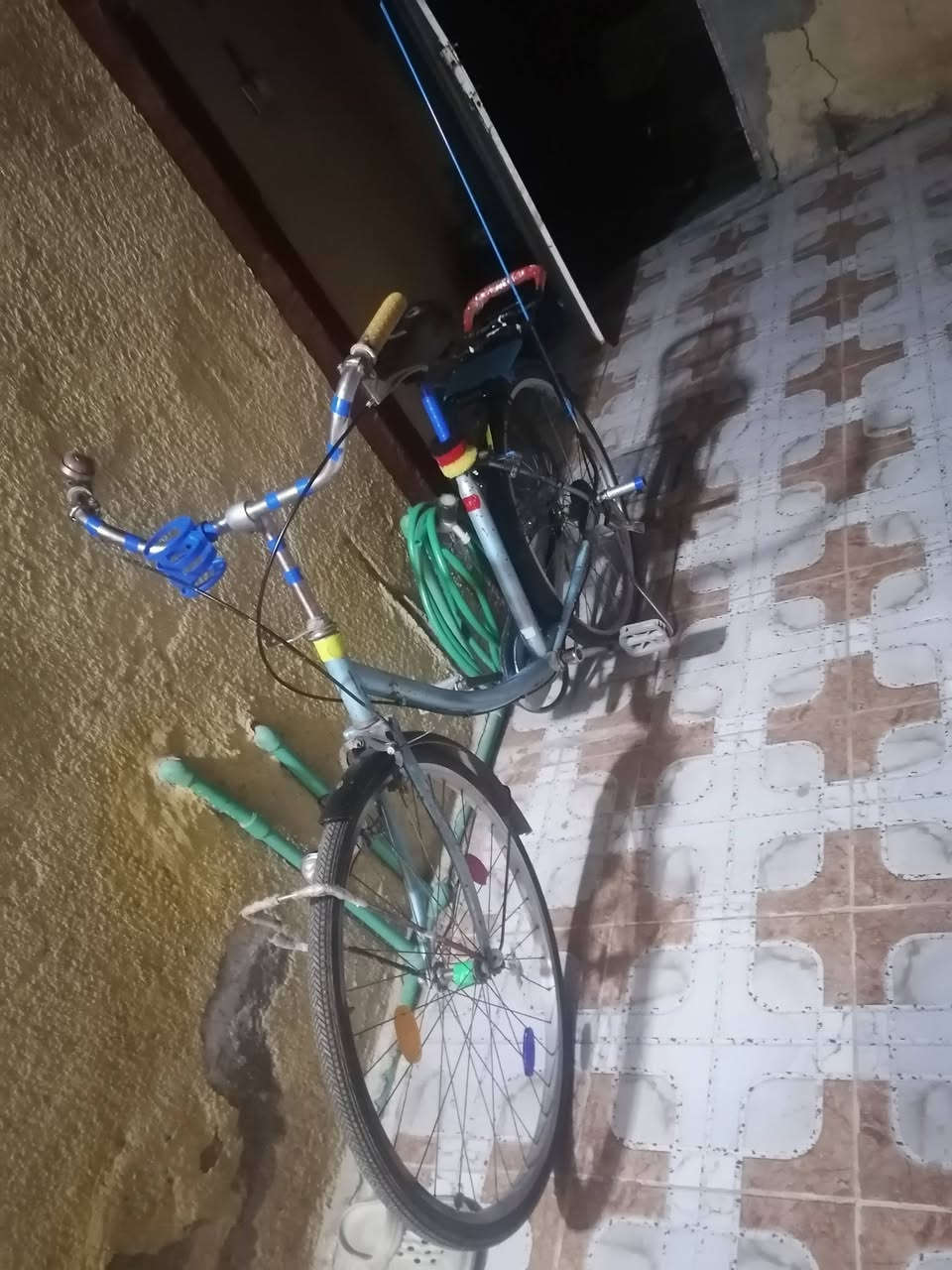 سلام عليكم 
بايسكل ياباني🎌 للبيع 
دسك طرب 💥
جوب تايرات سوبايه جدد 〽️💯
سعر بدون غراض 40✈️
سعر وياه غراض 60 🏴‍☠️
مكان نجف مشخاب🅿️


**إذا كنت صاحب هذا الإعلان وتريد حذفه لأي سبب، رجاءا أرسل رسالة إلى الدعم الفني**